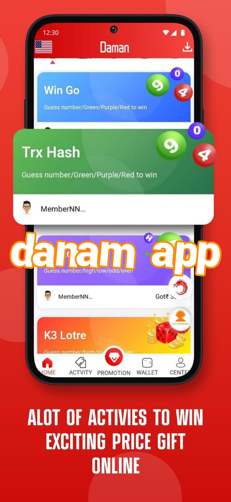 danam app Screenshots